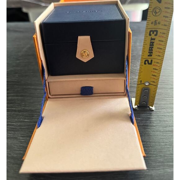 Authentic Louis Vuitton Jewelry Gift Box Pouch Drawer Bag Card Full Set - Picture 7 of 7